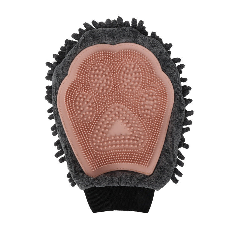 2-in-1 Pet Bathing Brush & Grooming Glove