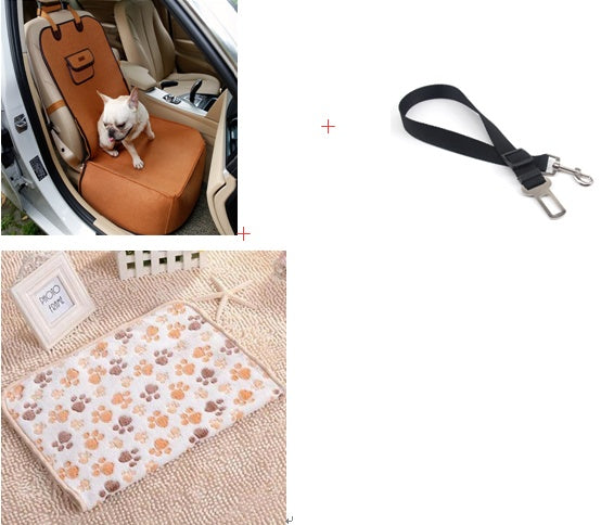 Multi-Functional Pet Car Seat Cushion for Front Seats