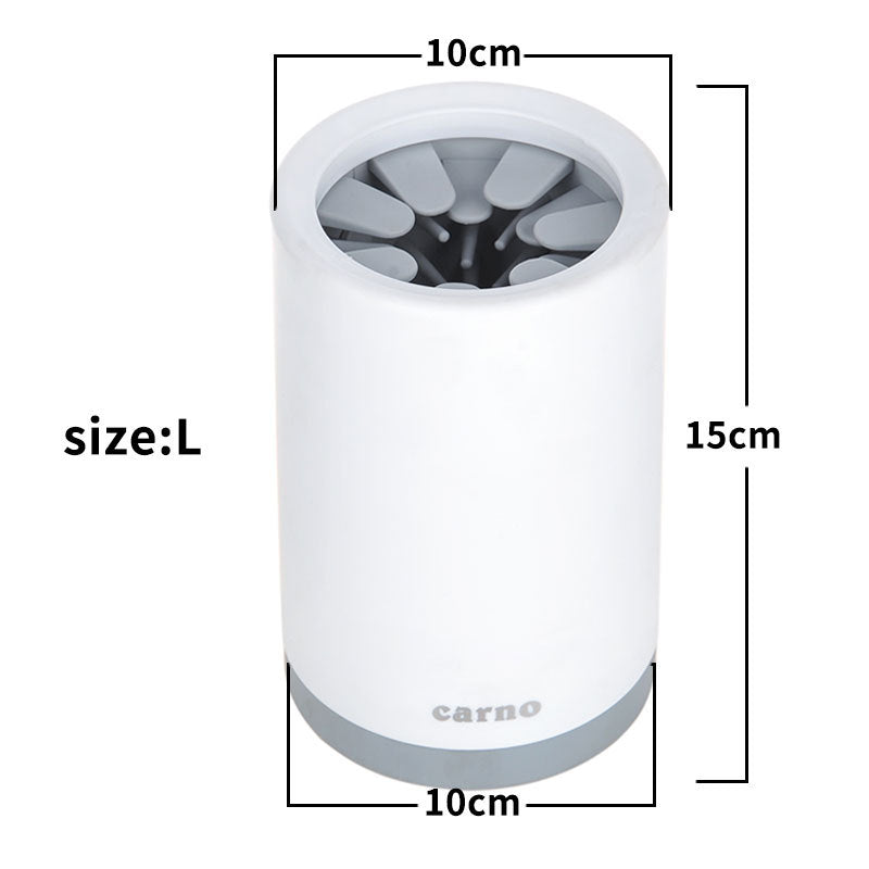 Silicone Paw Cleaner Cup - Portable Pet Grooming Tool