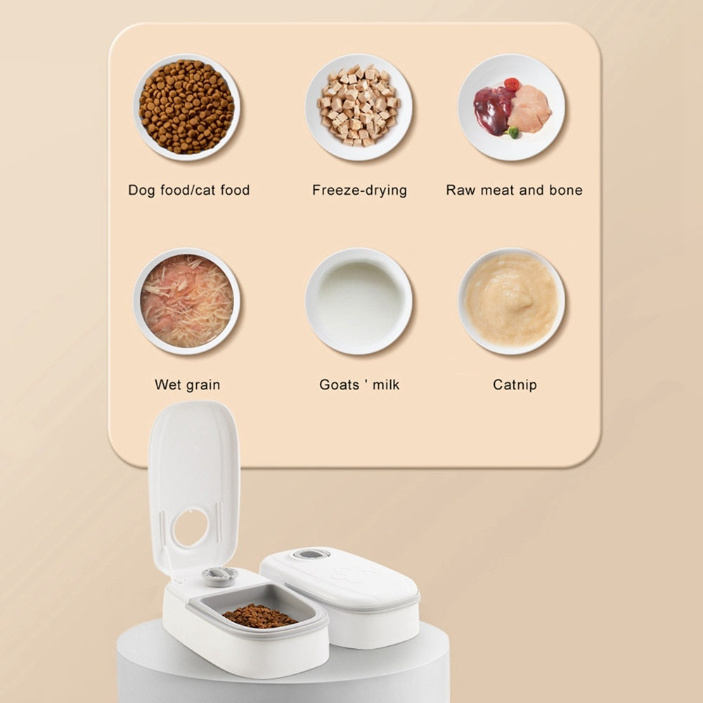Automatic Food Dispenser for Cats & Dogs - Smart Timer Controlled