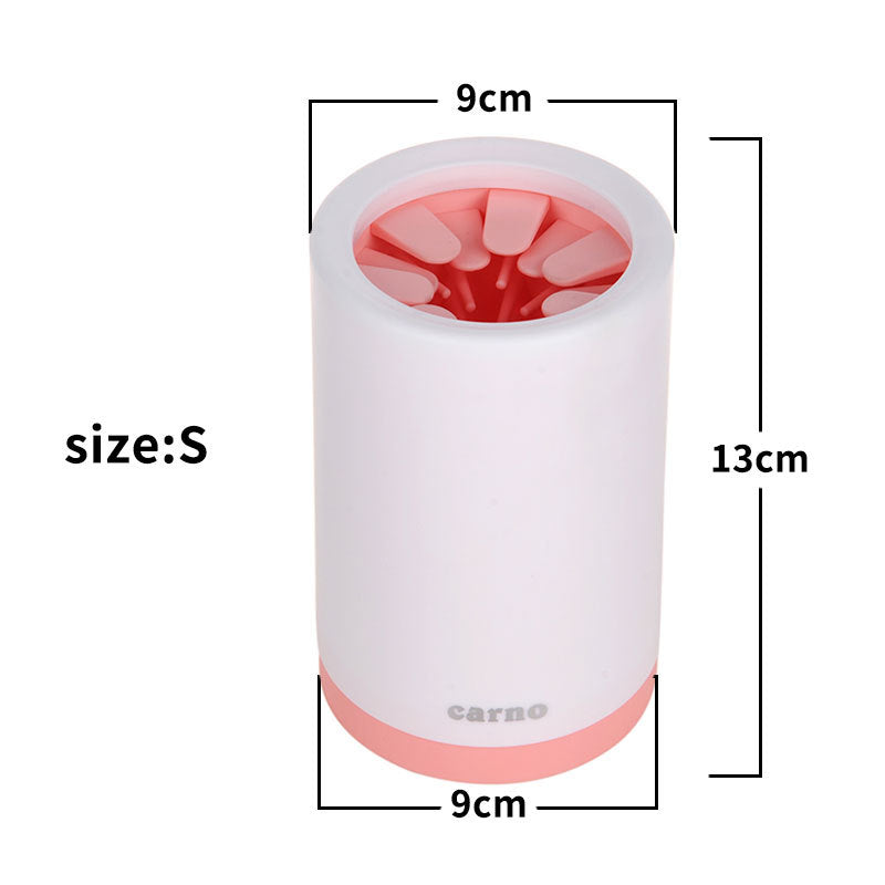 Silicone Paw Cleaner Cup - Portable Pet Grooming Tool