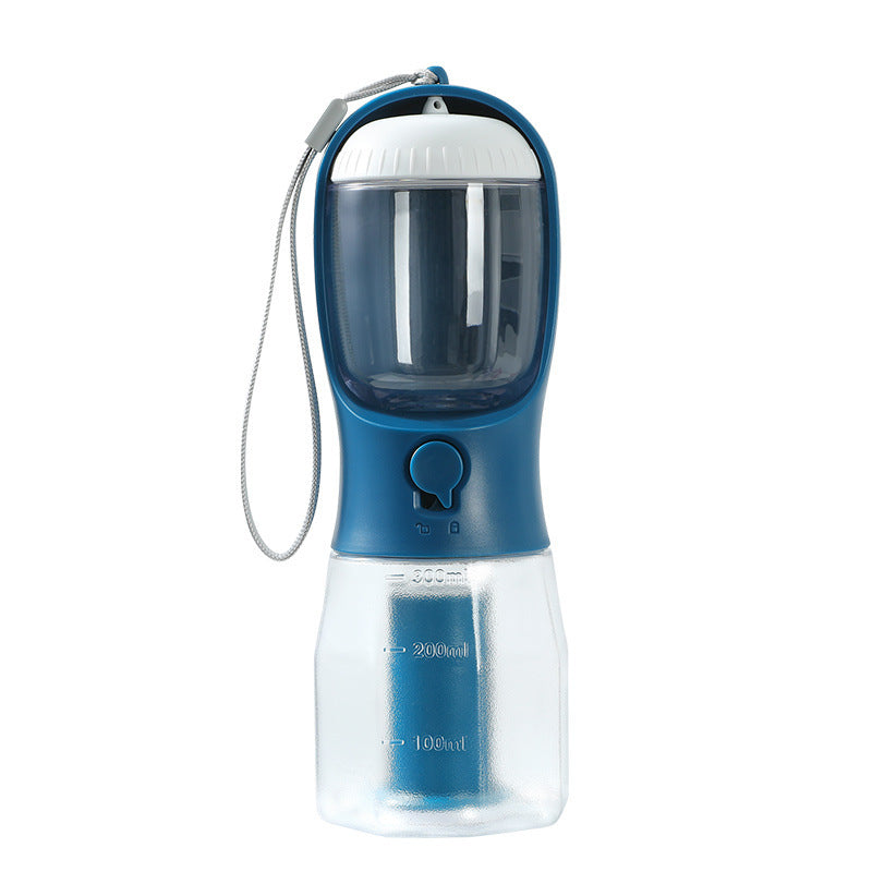 Portable 3-in-1 Dog Water Cup, Food, and Waste Bag Dispenser