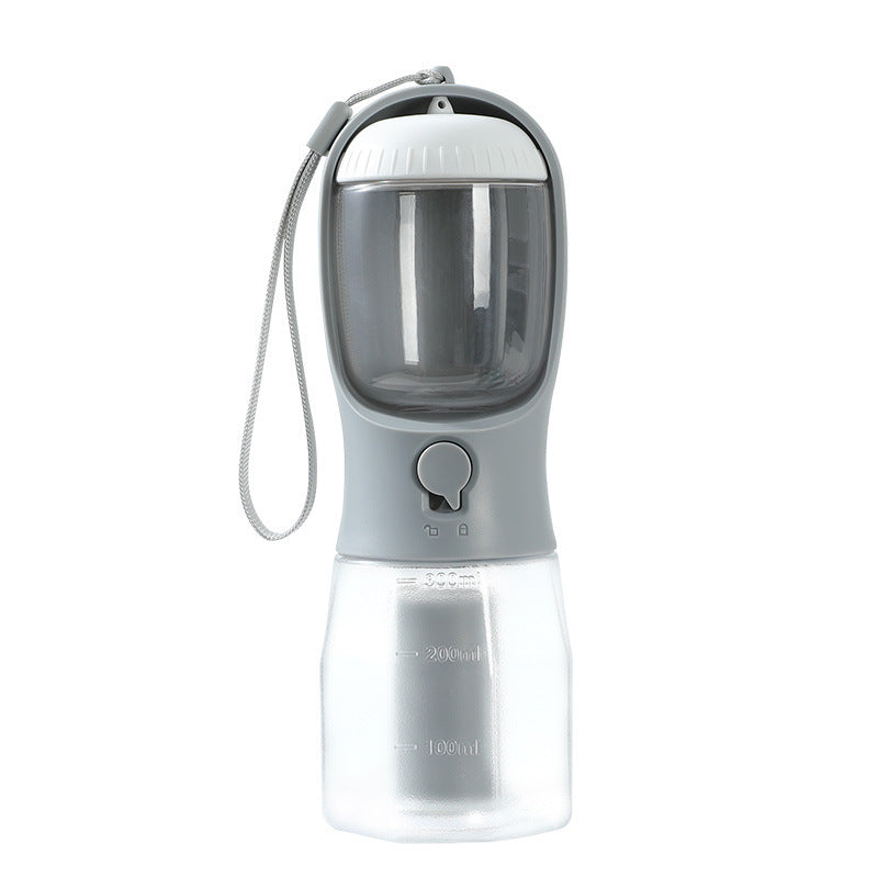 Portable 3-in-1 Dog Water Cup, Food, and Waste Bag Dispenser