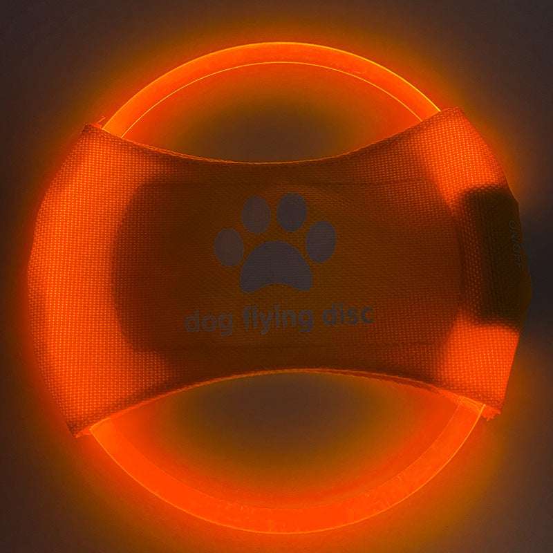 Luminous Dog Frisbee Toy - Perfect for Games