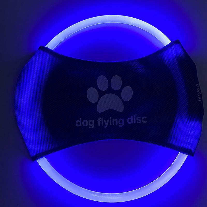 Luminous Dog Frisbee Toy - Perfect for Games