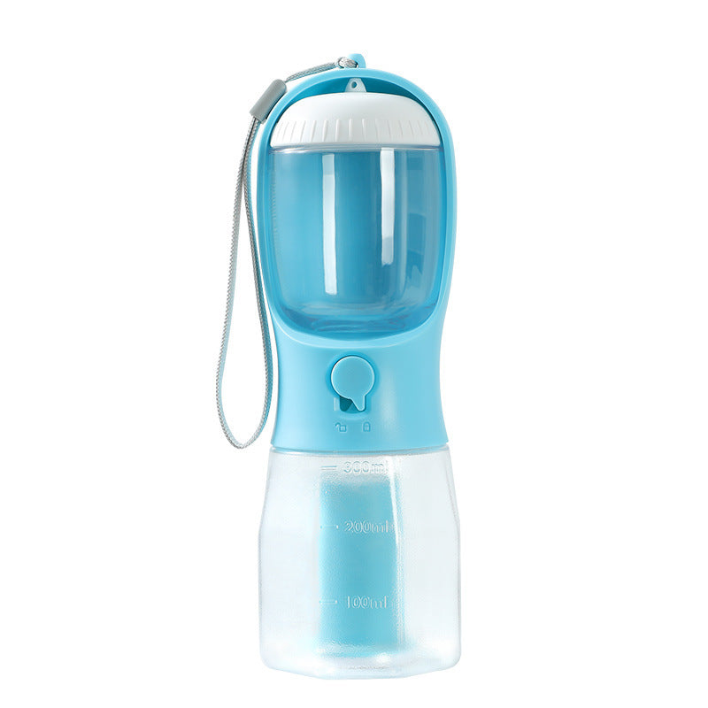 Portable 3-in-1 Dog Water Cup, Food, and Waste Bag Dispenser