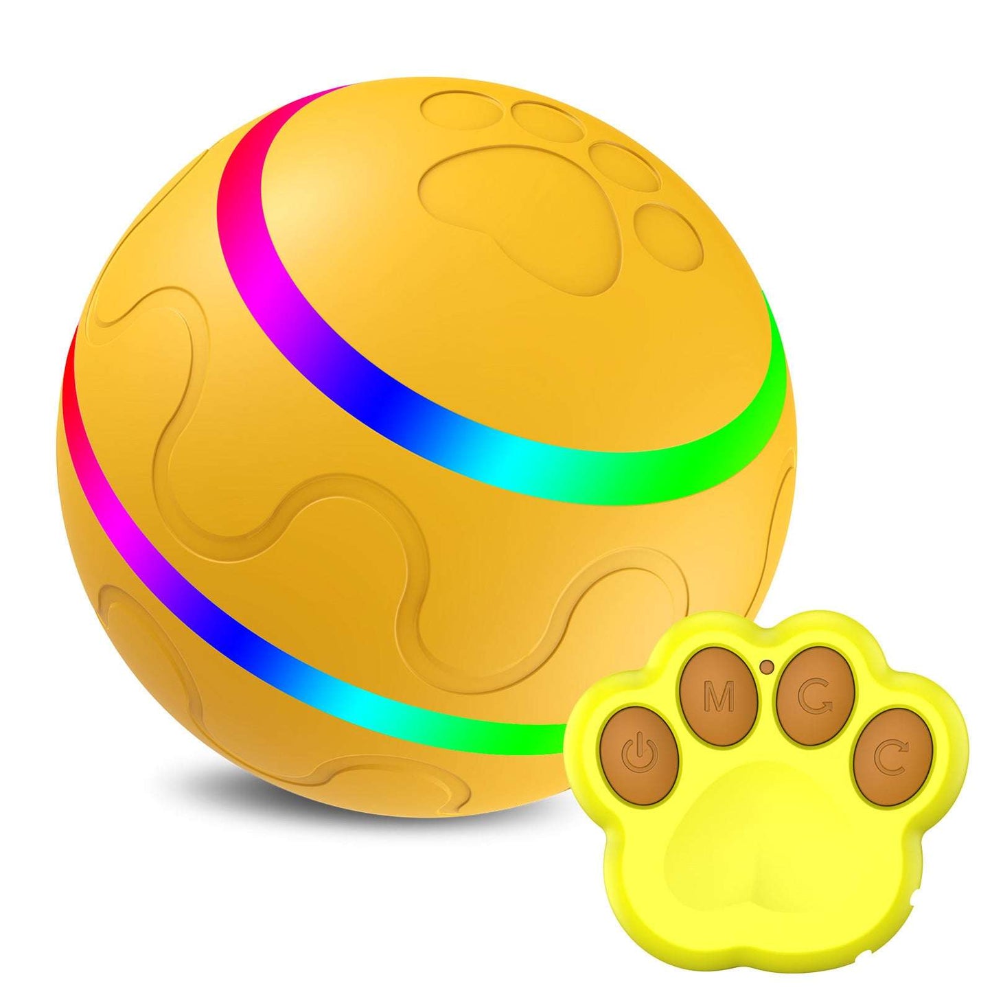 Interactive Cat Toy - Smart Rotating Ball