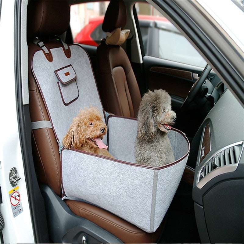 Multi-Functional Pet Car Seat Cushion for Front Seats