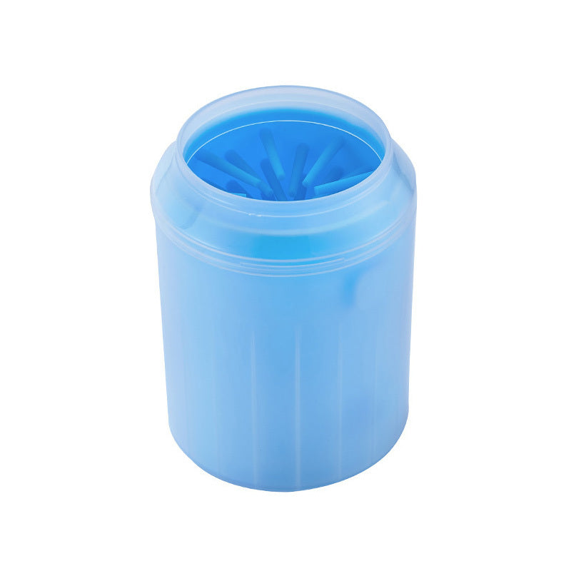 Dog Foot Cup Paw Washer Cleaner Dog Cat Foot Cleaning Brush Soft Silicone Dog Paw Cleaning Tool Pet Paw Cleaning Bucket Supplies