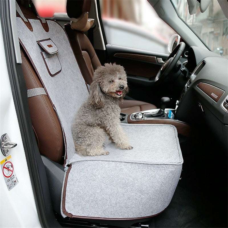 Multi-Functional Pet Car Seat Cushion for Front Seats
