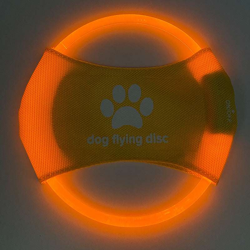 Luminous Dog Frisbee Toy - Perfect for Games