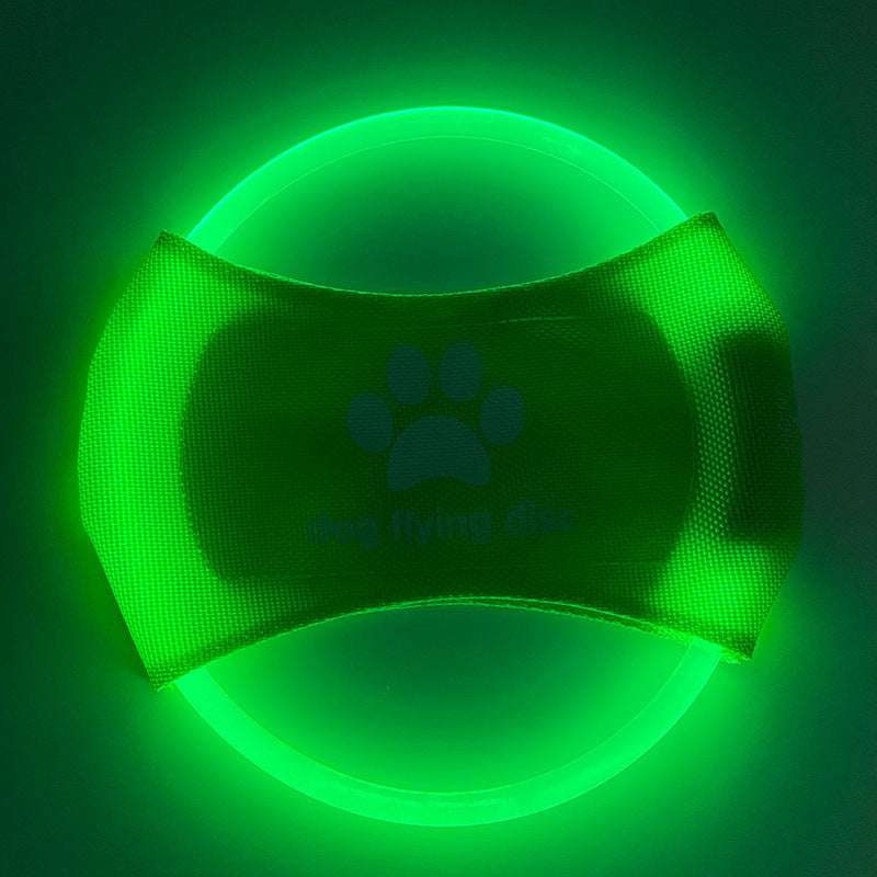 Luminous Dog Frisbee Toy - Perfect for Games