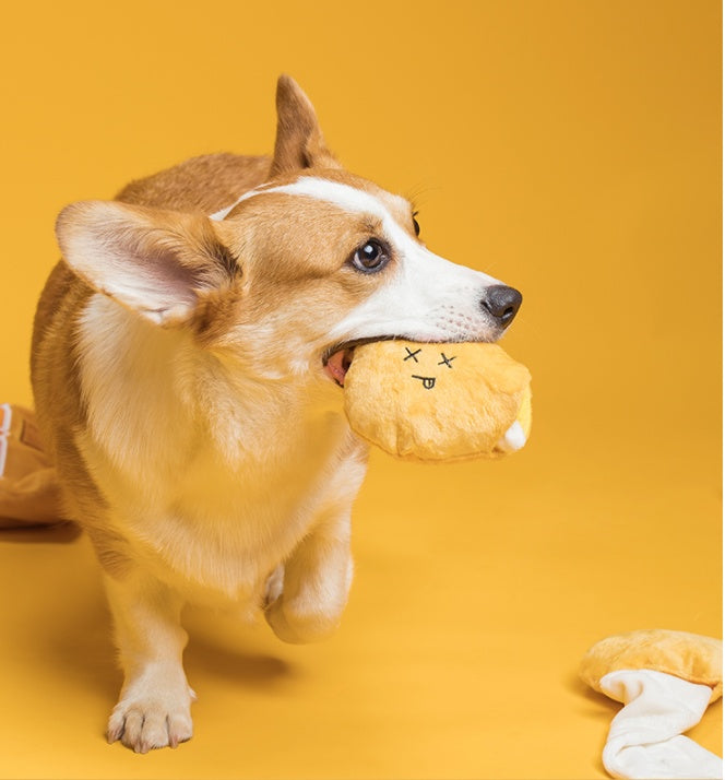 Ear Planet Sounding Plush Toy for Dogs