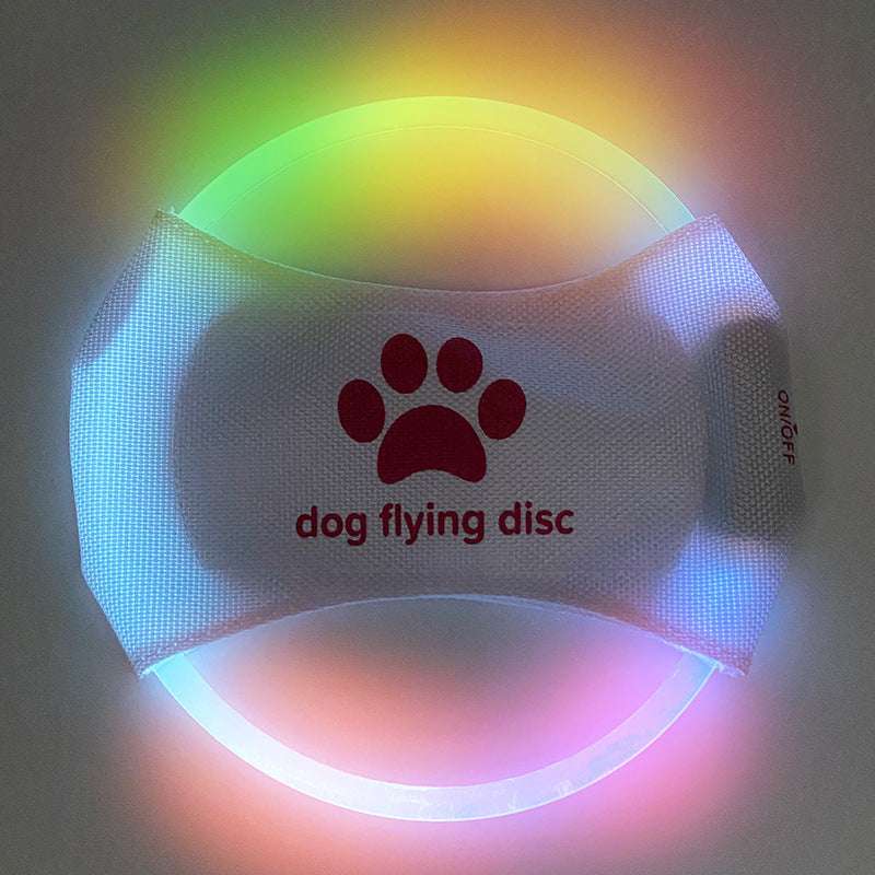 Luminous Dog Frisbee Toy - Perfect for Games