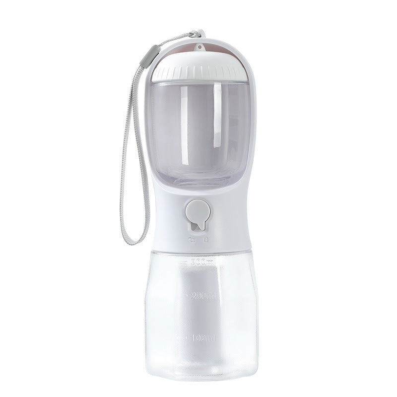 Portable 3-in-1 Dog Water Cup, Food, and Waste Bag Dispenser