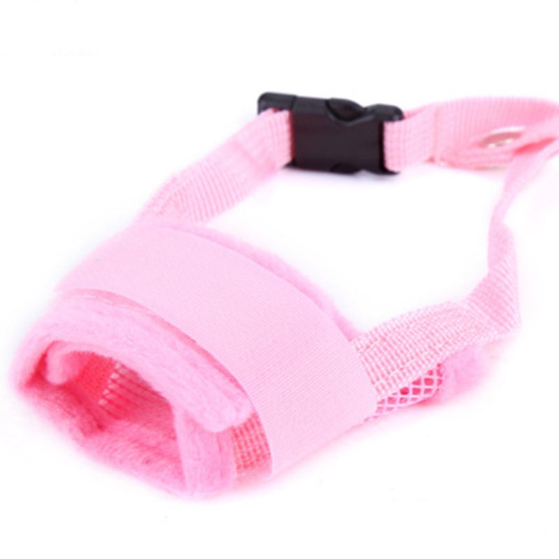 Adjustable No-Bite Mask for Pets