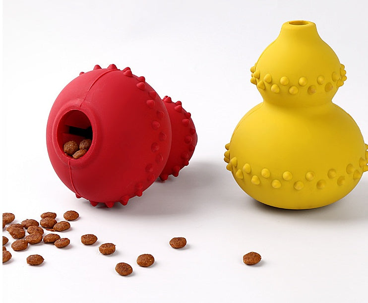 Natural Rubber Dog Chew Toy - Bite Resistant