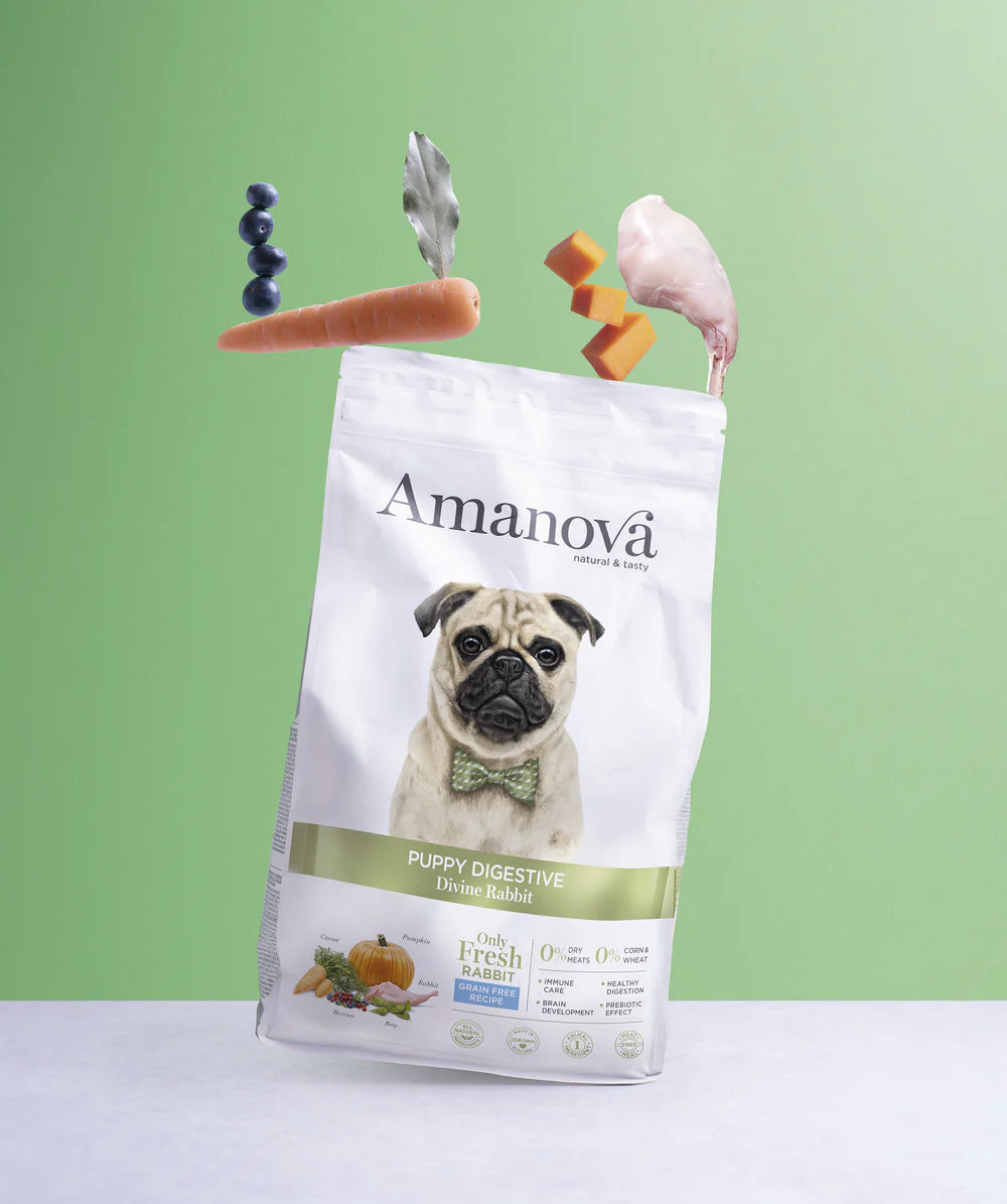 Amanova Puppy Digestive.Divine rabbit