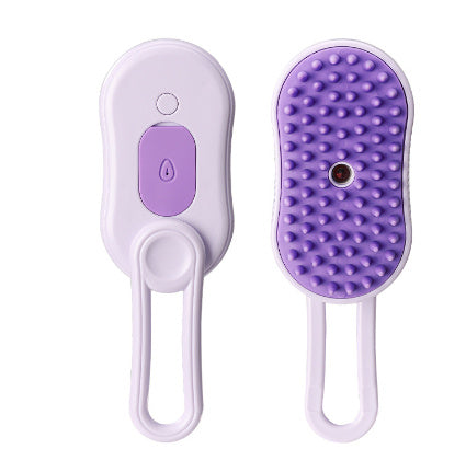 3-in-1 Electric Cat & Dog Steam Brush - Hair Removal
