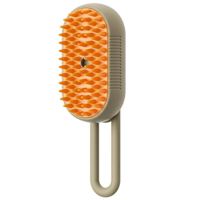 3-in-1 Electric Cat & Dog Steam Brush - Hair Removal
