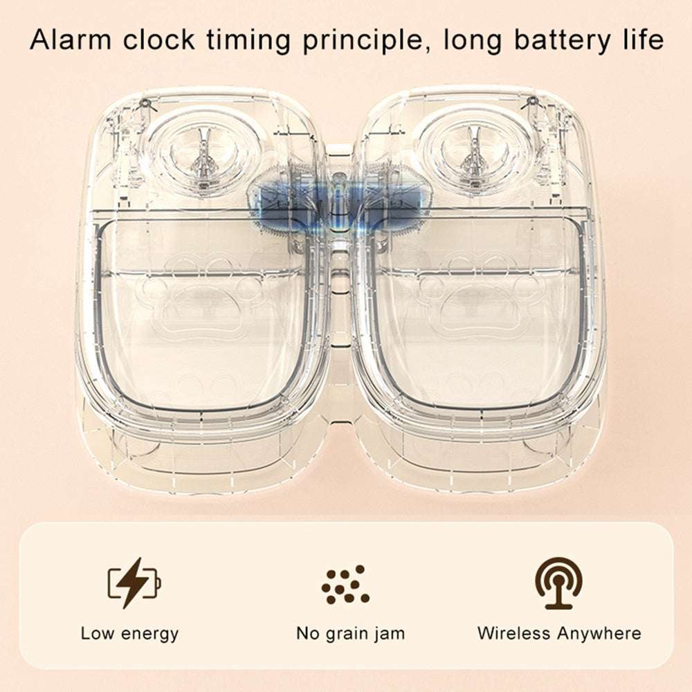 Automatic Food Dispenser for Cats & Dogs - Smart Timer Controlled