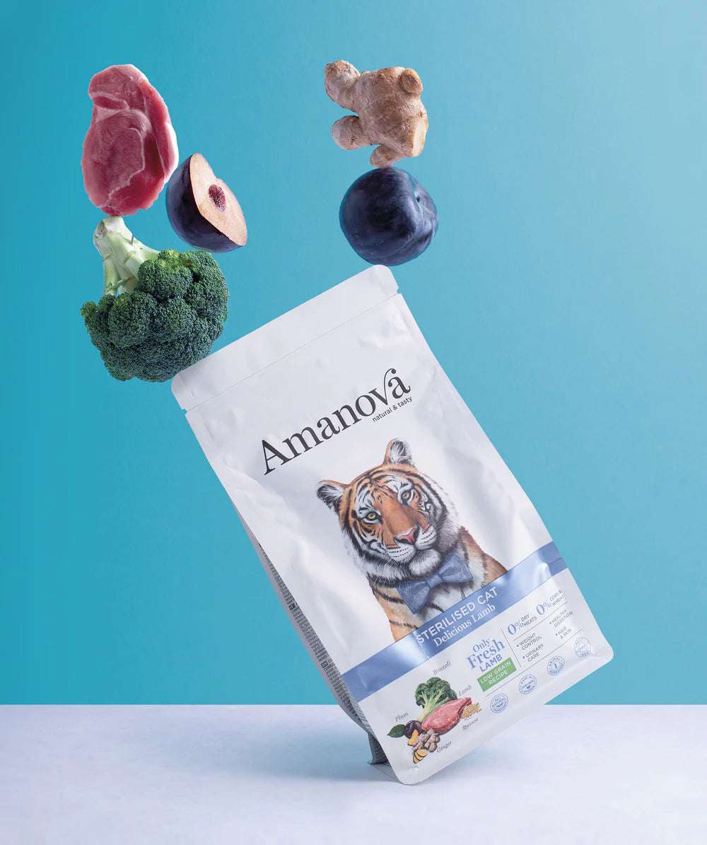 Amanova Sterilised Cat.Delicious lamb
