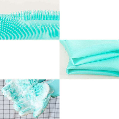 Silicone Dog Grooming Comb & Puppy Brush Glove