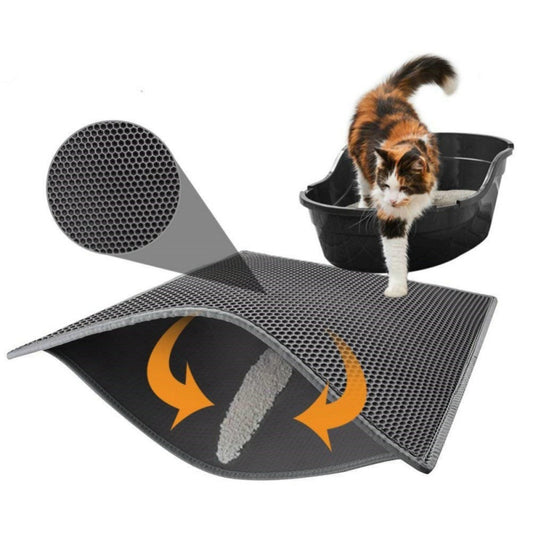 Honeycomb Cat Litter Pad - Waterproof & Urine-Proof