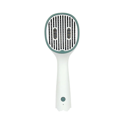 UVC Sterilization Cat & Dog Grooming Comb - Self-Cleaning Slicker Brush
