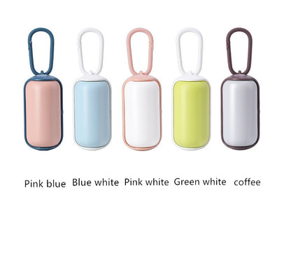 Portable Pet Poop Bag Holder & Dispenser for Dogs & Cats