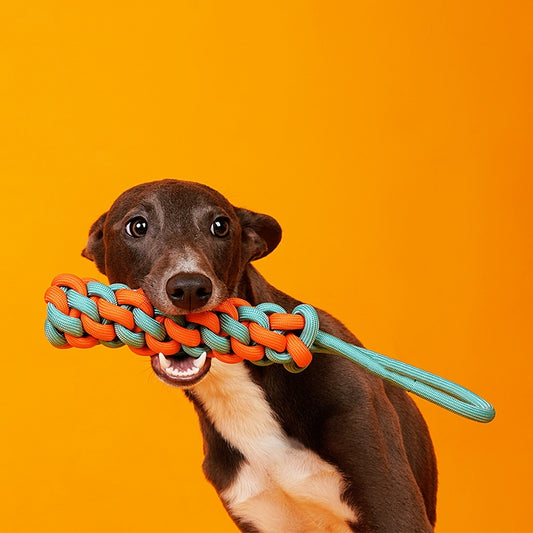 Interactive Knot Toy for Small & Medium Dogs