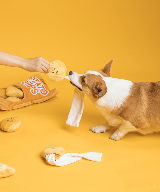 Ear Planet Sounding Plush Toy for Dogs