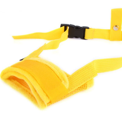 Adjustable No-Bite Mask for Pets