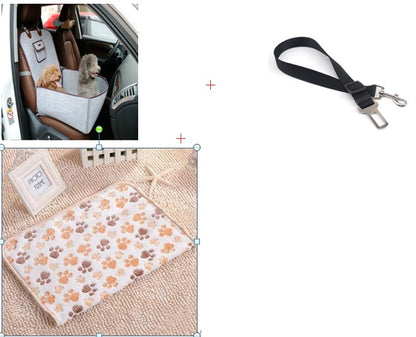 Multi-Functional Pet Car Seat Cushion for Front Seats