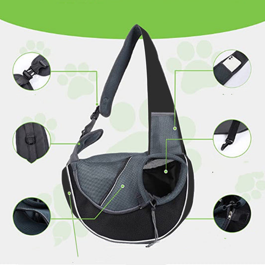 Portable Crossbody Pet Carrying Bag