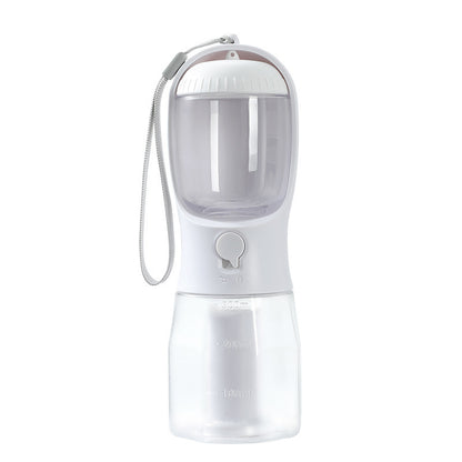 Portable 3-in-1 Dog Water Cup, Food, and Waste Bag Dispenser