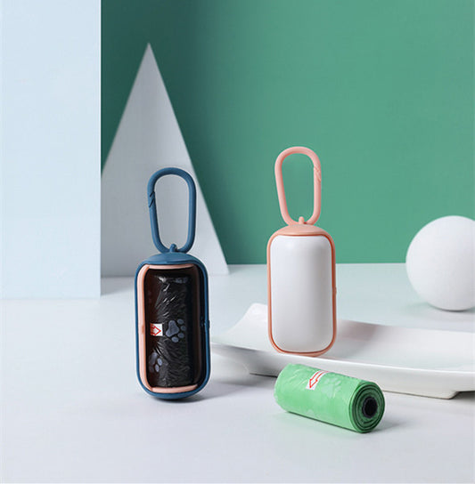 Portable Pet Poop Bag Holder & Dispenser for Dogs & Cats