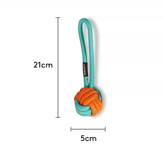Interactive Knot Toy for Small & Medium Dogs
