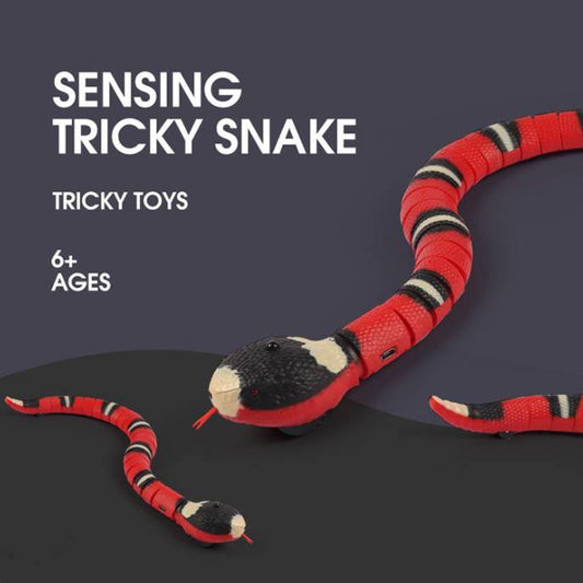 Interactive Electric Induction Snake Toy for Cats