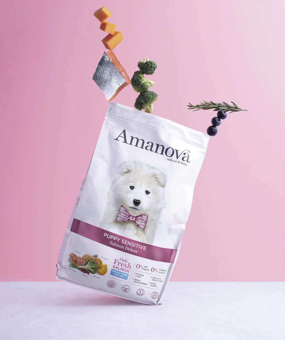 Amanova Salmon deluxe.Puppy Sensitive