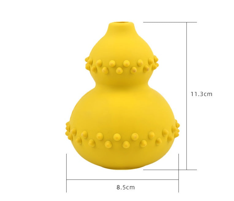 Natural Rubber Dog Chew Toy - Bite Resistant