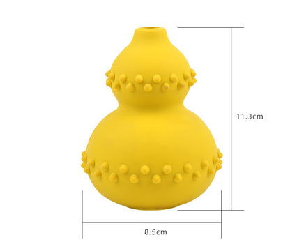 Natural Rubber Dog Chew Toy - Bite Resistant