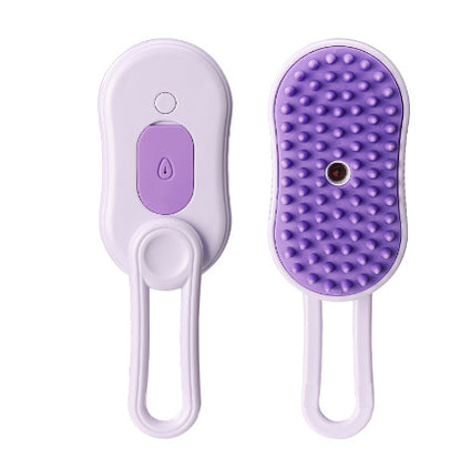 3-in-1 Electric Cat & Dog Steam Brush - Hair Removal