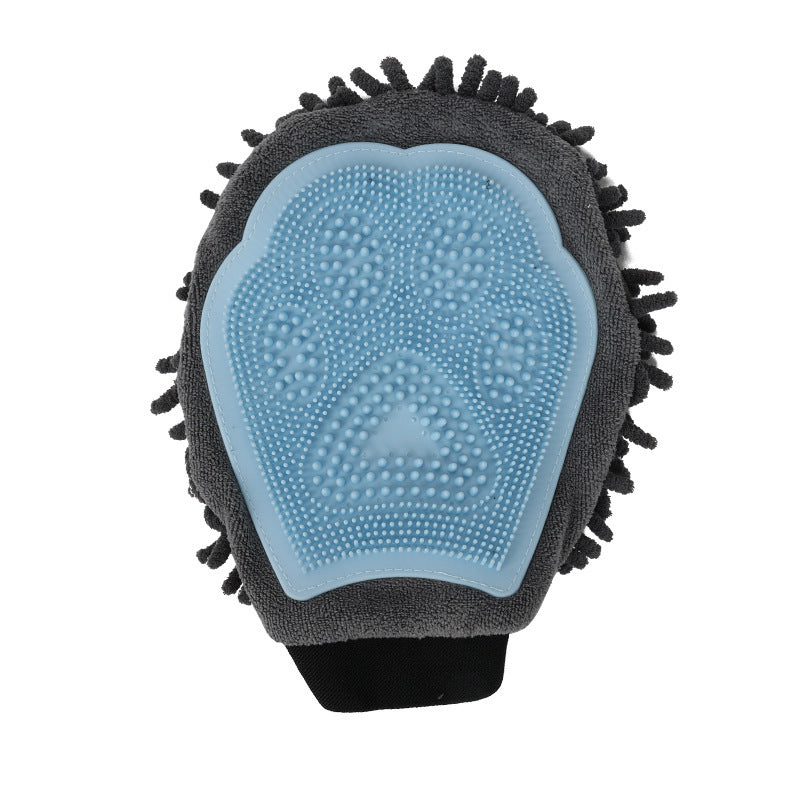2-in-1 Pet Bathing Brush & Grooming Glove